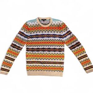 Gucci Fair Isle Wool Cashmere Sweater